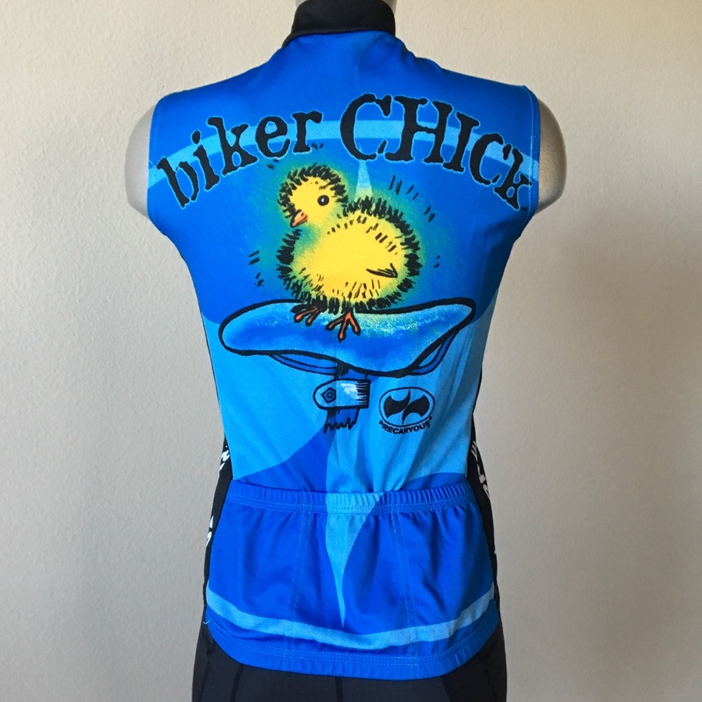 🚴🏻♀️Precaryous biker CHICK Cycling Jersey